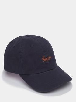 Aubin Arnside Cotton Baseball Cap, Navy, Navy