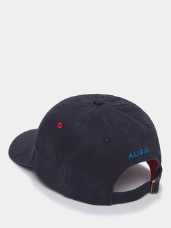 Aubin Arnside Cotton Baseball Cap, Navy - view 2, Navy