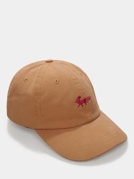 Aubin Arnside Cotton Baseball Cap, Navy, Sand