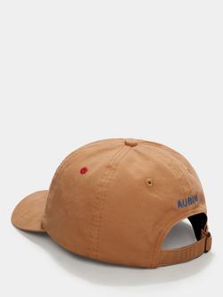 Aubin Arnside Cotton Baseball Cap, Sand - view 2, Sand