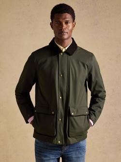 Joules Westcott Waterproof Rain Coat, Green, Green