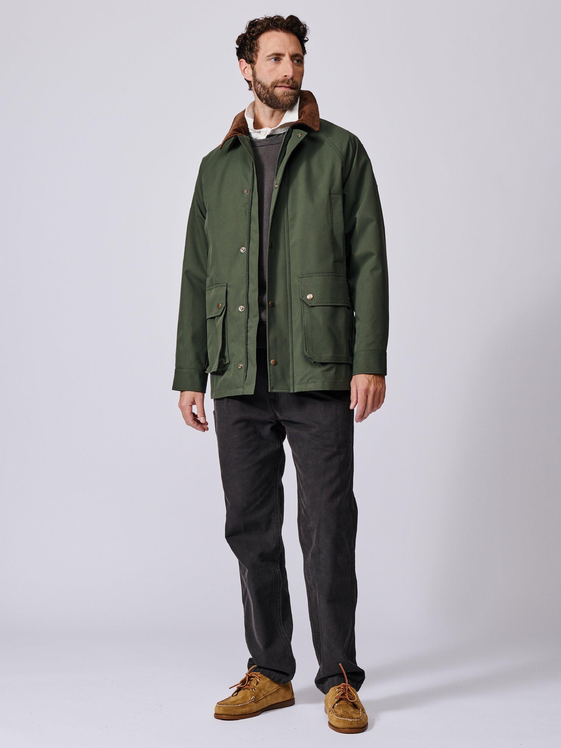 Product image 2 of 9, which shows Aubin Derwent Jacket, Khaki, S
