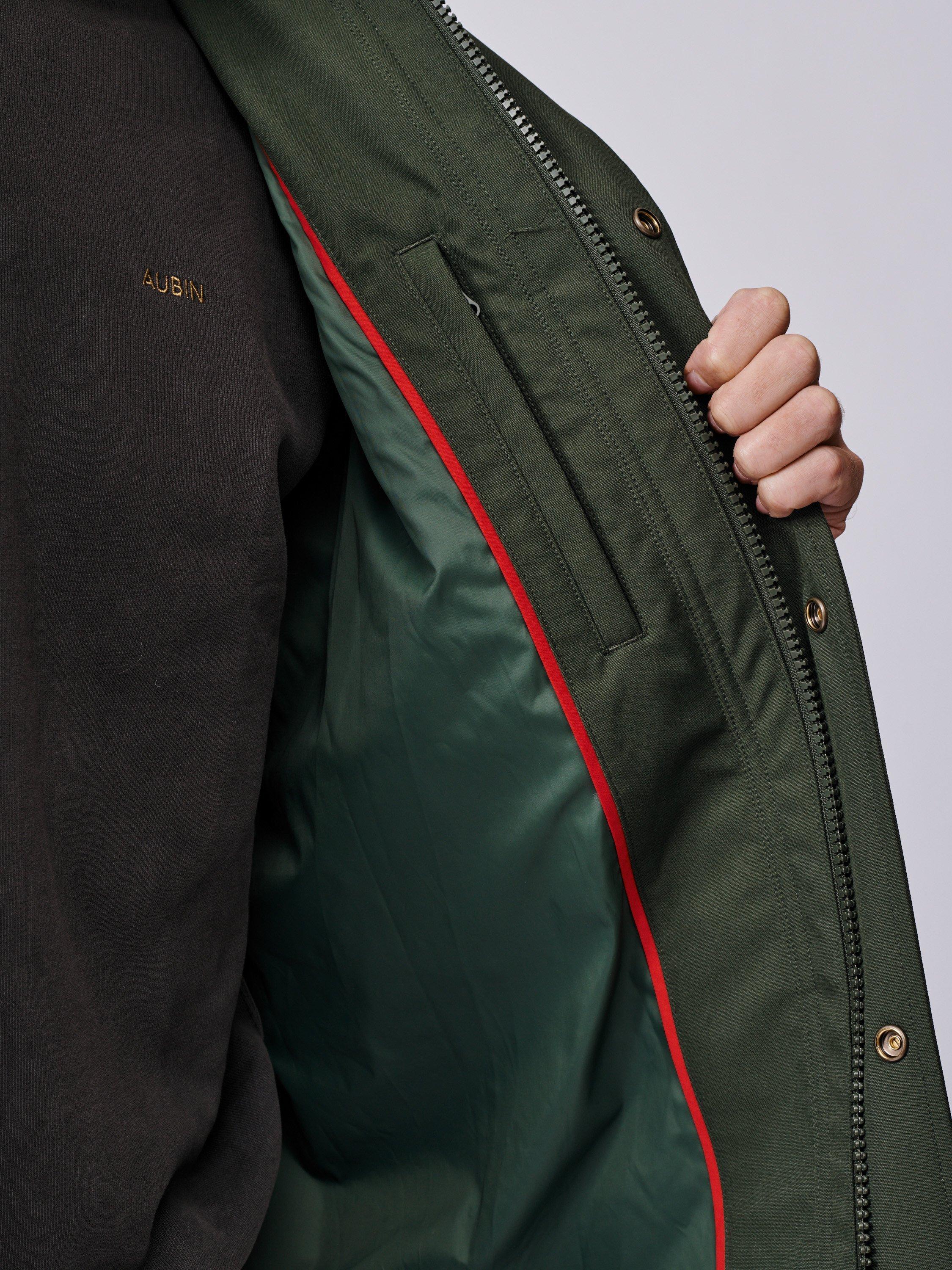 Product image 7 of 9, which shows Aubin Derwent Jacket, Khaki, S
