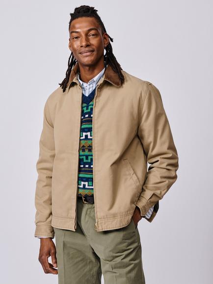 Aubin Newland Harrington Jacket, Dark Sand