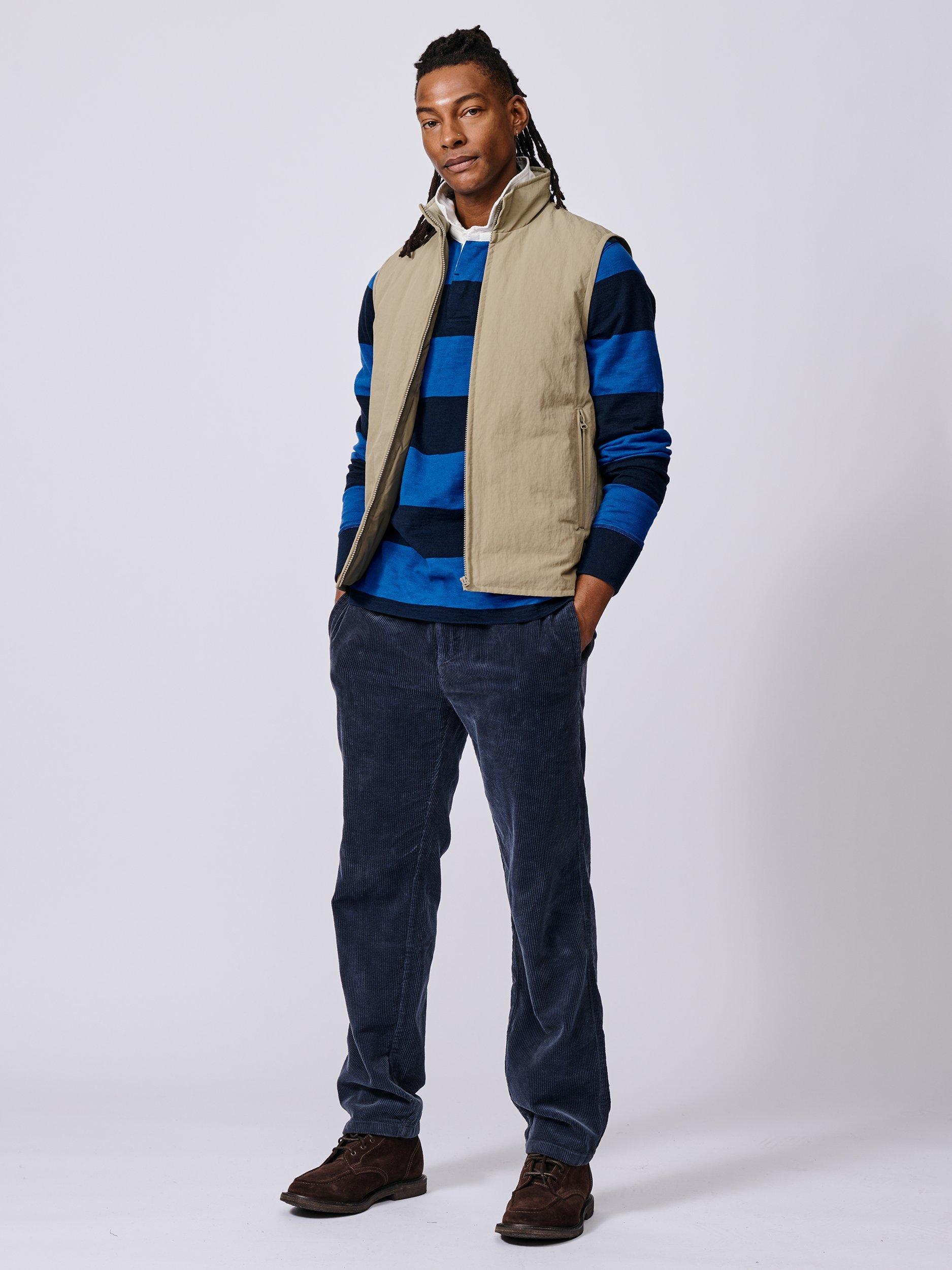Product image 3 of 8, which shows Aubin Lancaster Gilet, Light Khaki, S