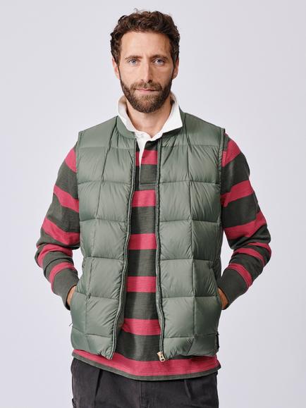 Aubin Herriot Down Gilet, Khaki