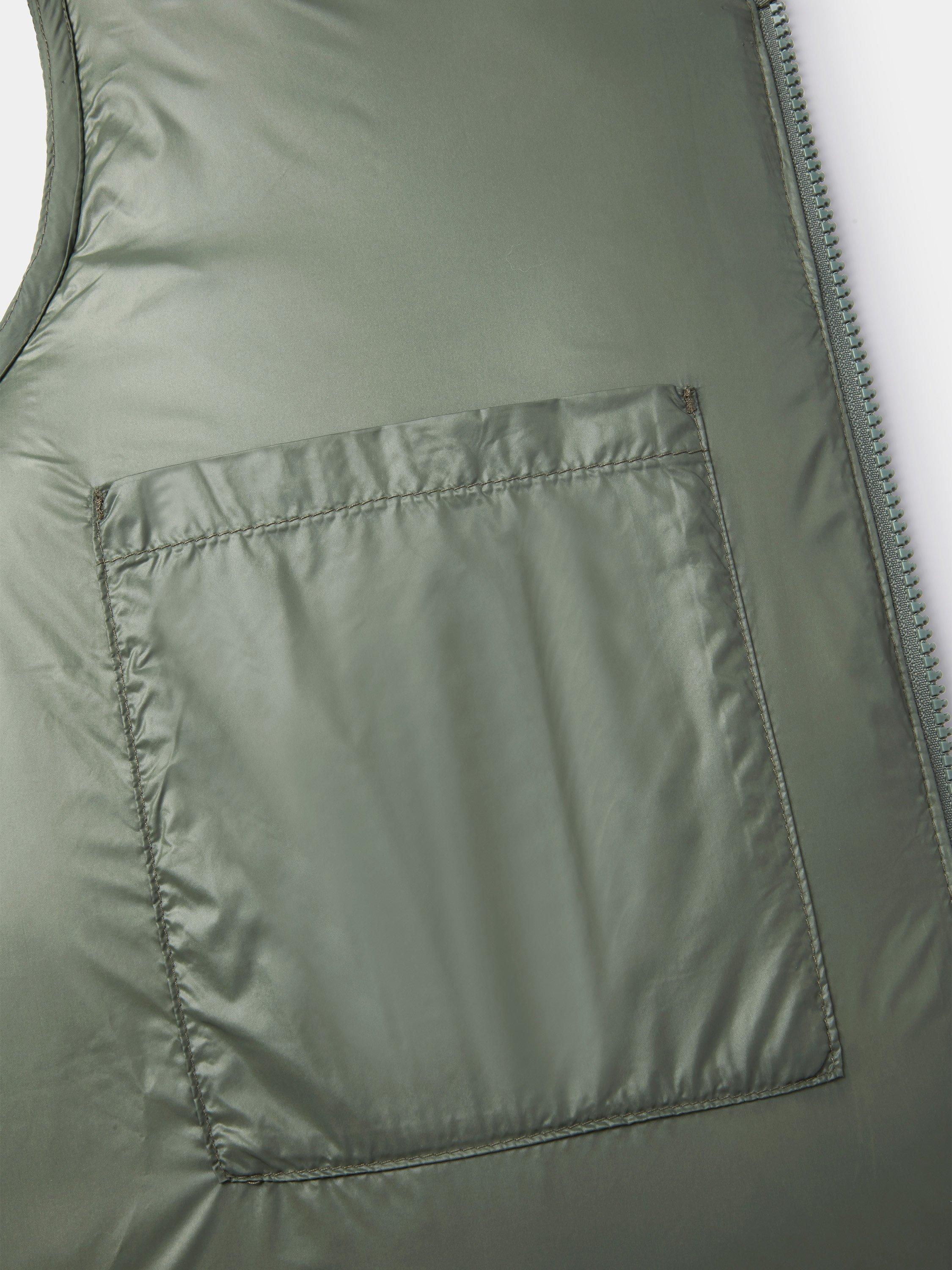 Product image 7 of 7, which shows Aubin Herriot Down Gilet, Khaki, S