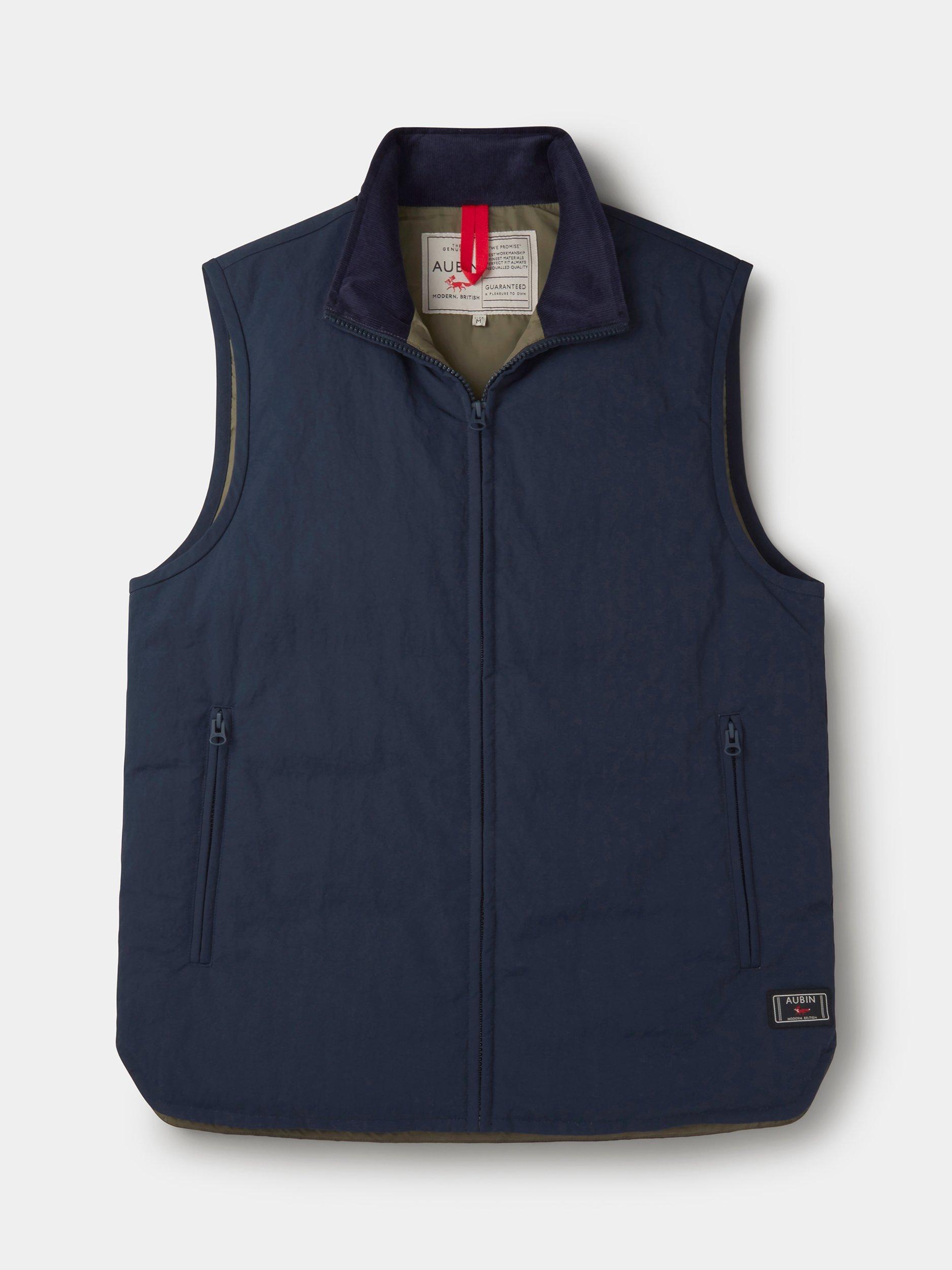 Product image 5 of 11, which shows Lancaster Gilet Nav BLNV S