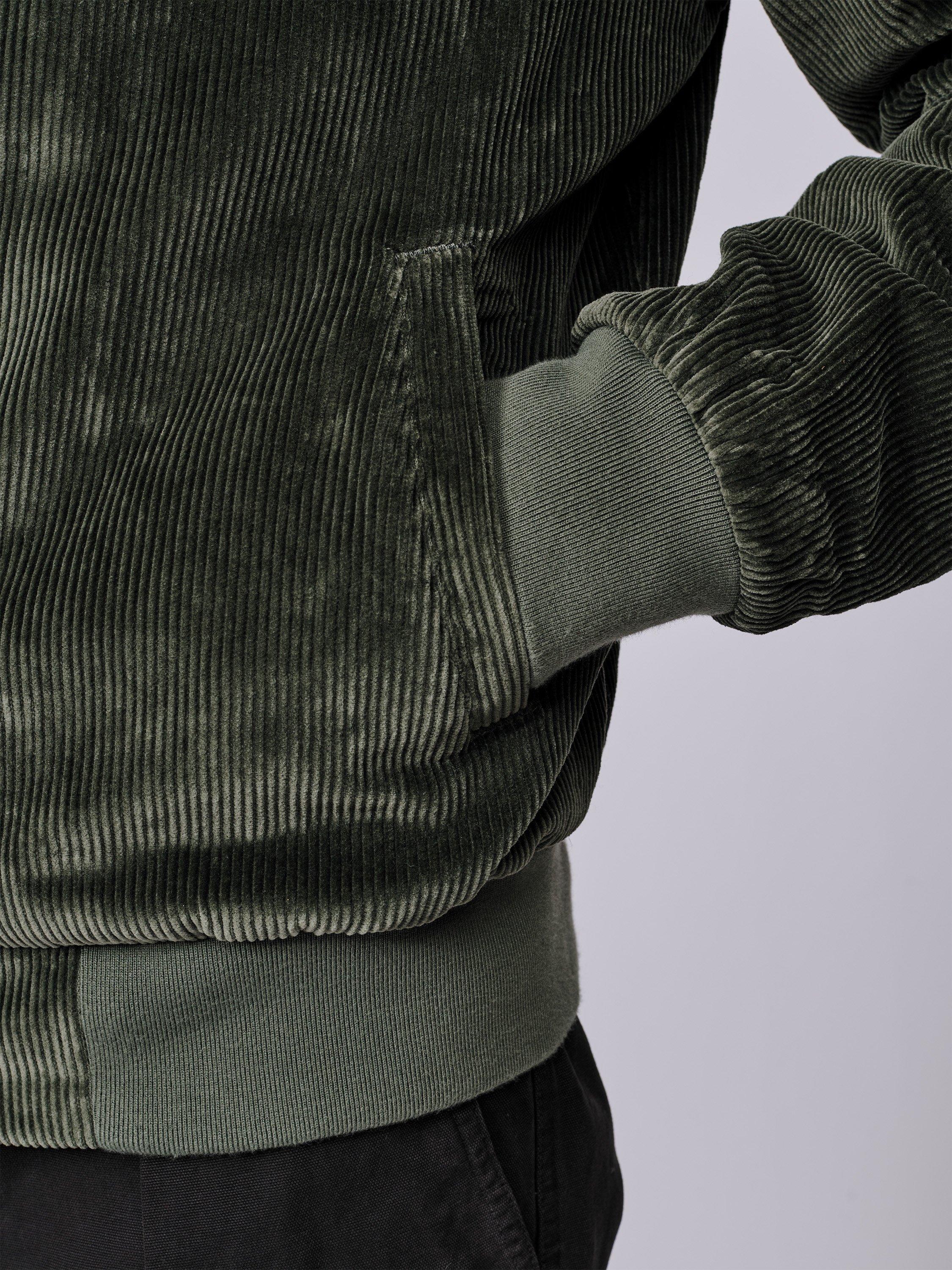 Product image 5 of 7, which shows Aubin Bolsover Corduroy Harrington Jacket, Khaki, S