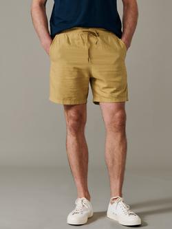 Aubin Whithorn Linen Cotton Blend Shorts, Sand