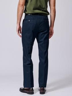 Aubin Mareham Chino Trousers - view 2, Navy