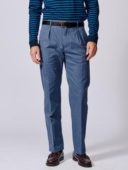 Aubin Mareham Chino Trousers, Washed Blue