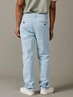 Aubin Witham Stretch Chinos - view 2, Light Blue