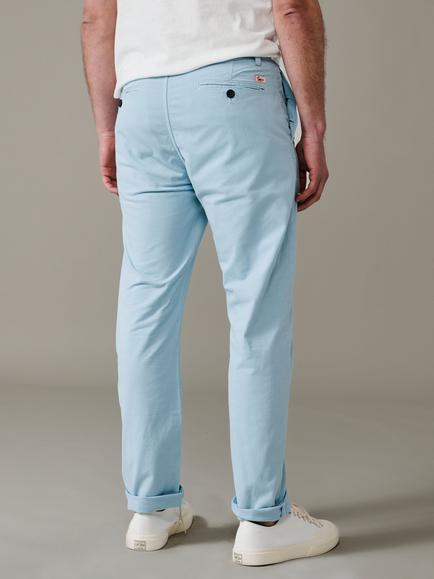 Aubin Witham Stretch Chinos - view 2, Light Blue