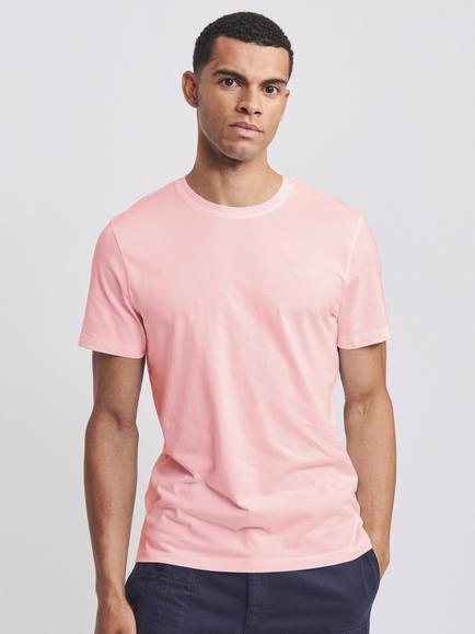 Aubin Appledore Cotton T-Shirt, Pink