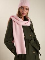 Baukjen Laura Wool Rich Scarf, Powder Pink