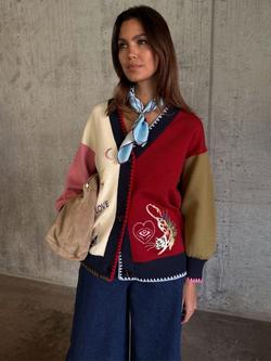 Never Fully Dressed Mystical Martha Cardigan, Multi, Multi