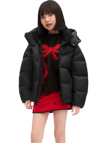 Bosideng Kid's Short Down Puffer Jacket, Black