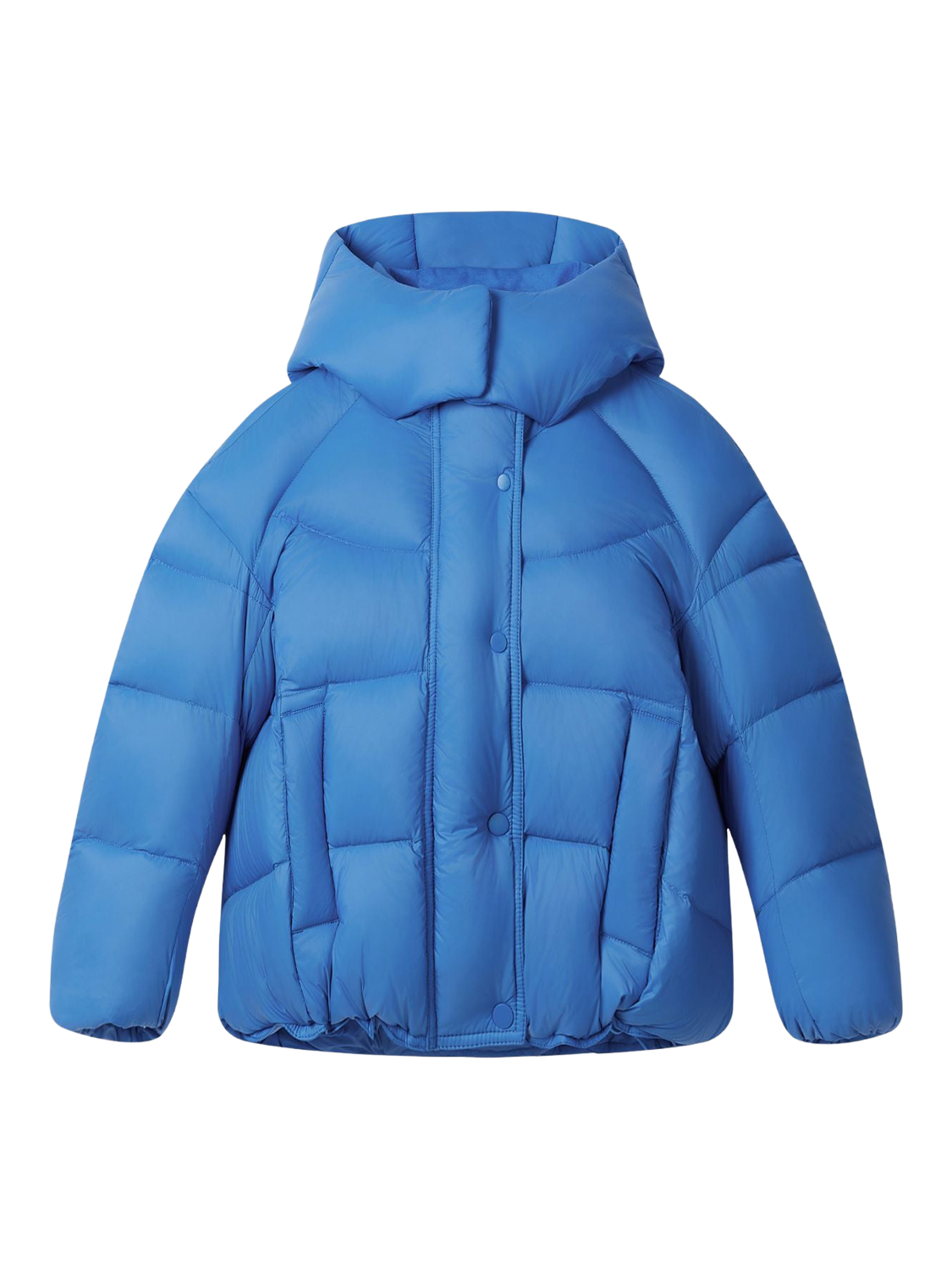 Product image 3 of 5, which shows Bosideng Kid's Short Down Puffer Jacket, Blue, 4-5 years