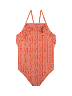 Swim Essentials Kids' Sunday Market Bath Suit, Coastal Charm, Coastal Charm