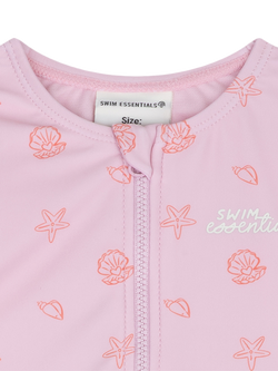 Swim Essentials Baby Coastal Charm UV Rash Guard, Pink - view 2, Pink