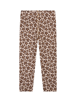 Swim Essentials Baby Wild Flower UV Leggings, Brown Floral, Brown Floral
