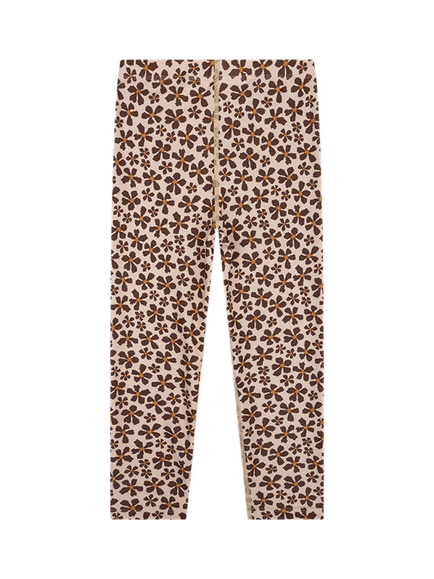 Swim Essentials Baby Wild Flower UV Leggings, Brown Floral - view 2, Brown Floral