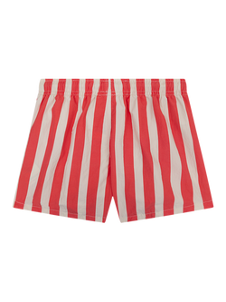 Swim Essentials Kids' Coast Charm Swim Shorts, Red Striped - view 2, Red Striped