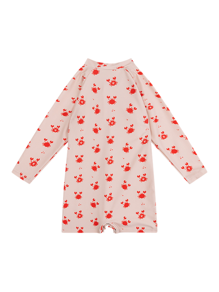 Swim Essentials Kids' Crab Print UV Swimsuit, Multi, Multi