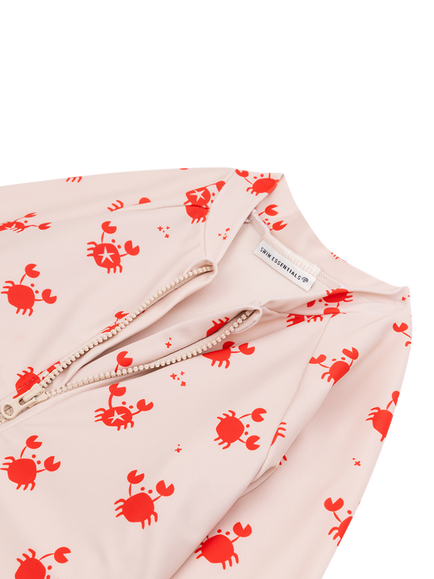 Swim Essentials Kids' Crab Print UV Swimsuit, Multi - view 2, Multi