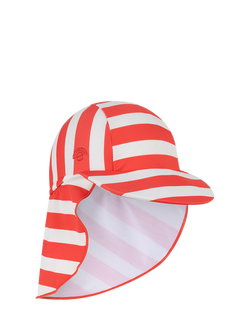 Swim Essentials Baby Sea La Vie UPF50 Sun Cap, Red Striped, Red Striped