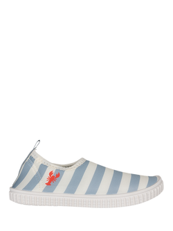Swim Essentials Kids' Catch Of The Day Anti Slip Shoes, Blue Striped, Blue Striped