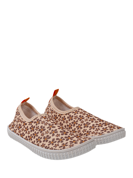 Swim Essentials Kids' Anti Slip Shoes, Brown Floral - view 2, Brown Floral