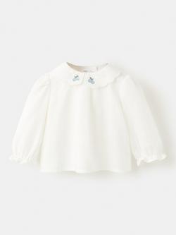 Mango Baby Aura Blouse, Natural White, Natural White