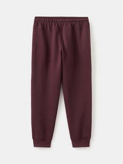 Mango Kids' Fresh Zip Joggers - view 2, Dark Red