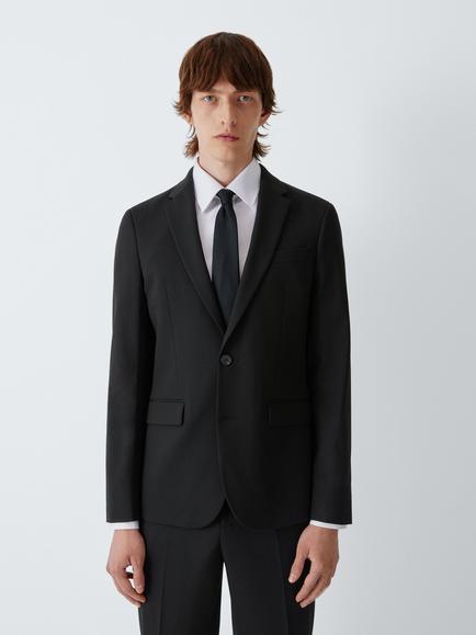 John Lewis Starter Suit Jacket, Black, Black