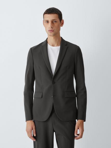 John Lewis Technical Blazer, Dark Grey, Dark Grey
