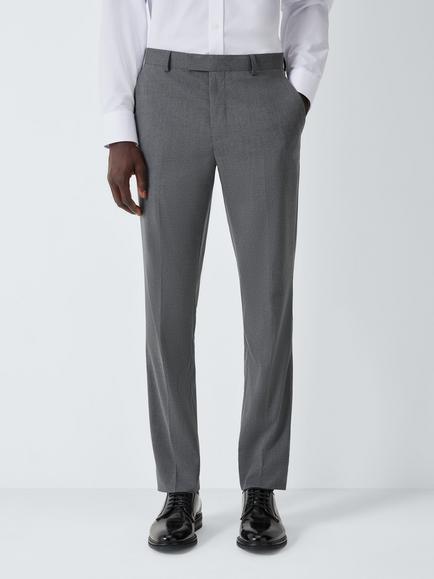John Lewis Slim Fit Starter Suit Trousers, Grey, Grey