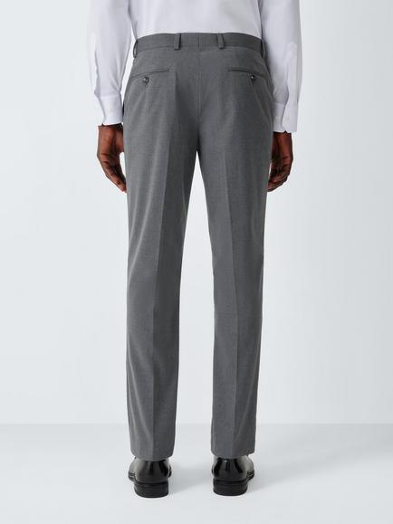 John Lewis Slim Fit Starter Suit Trousers, Grey - view 2, Grey