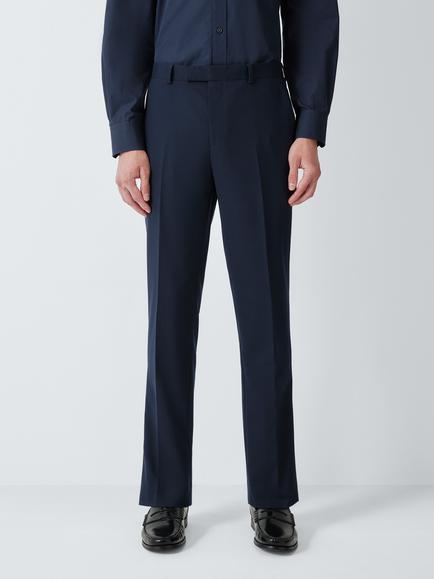 John Lewis Starter Suit Trousers, Navy - view 2, Navy