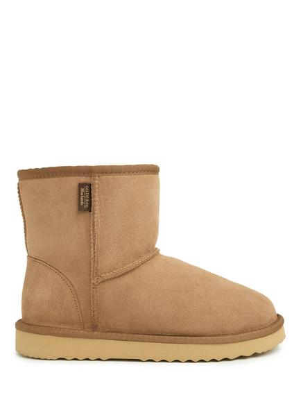 Celtic & Co. Sheepskin Bootee Slippers, Chestnut