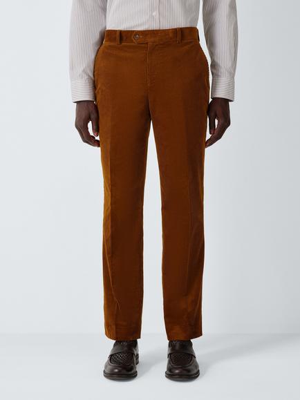 John Lewis Corduroy Trousers, Caramel