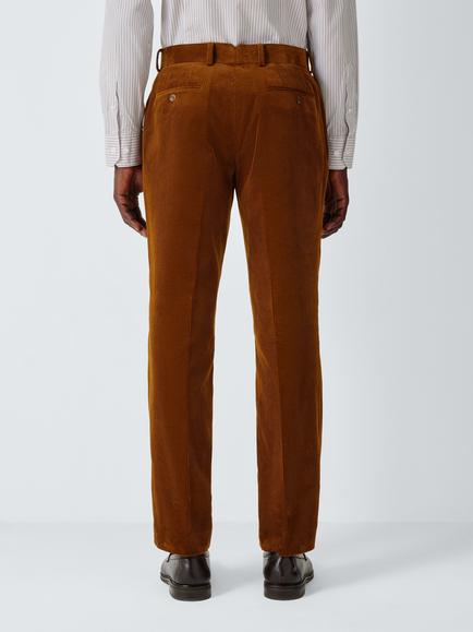 John Lewis Corduroy Trousers - view 2, Caramel