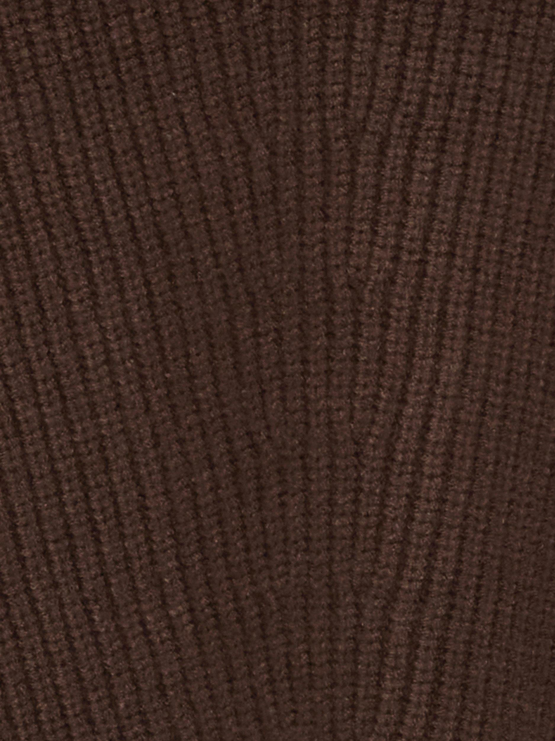 Product image 7 of 7, which shows ICHI Chana V-Neck Jumper, Coffee Bean, XS
