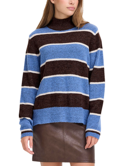 ICHI Edeen Jumper, Coffee Bean/Multi, Coffee Bean/Multi