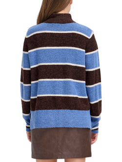 ICHI Edeen Jumper, Coffee Bean/Multi - view 2, Coffee Bean/Multi