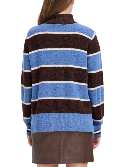 ICHI Edeen Jumper, Coffee Bean/Multi - view 2, Coffee Bean/Multi