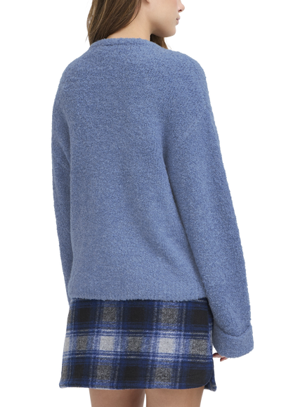 ICHI Ihblarisa Jumper - view 2, Blue Yonder