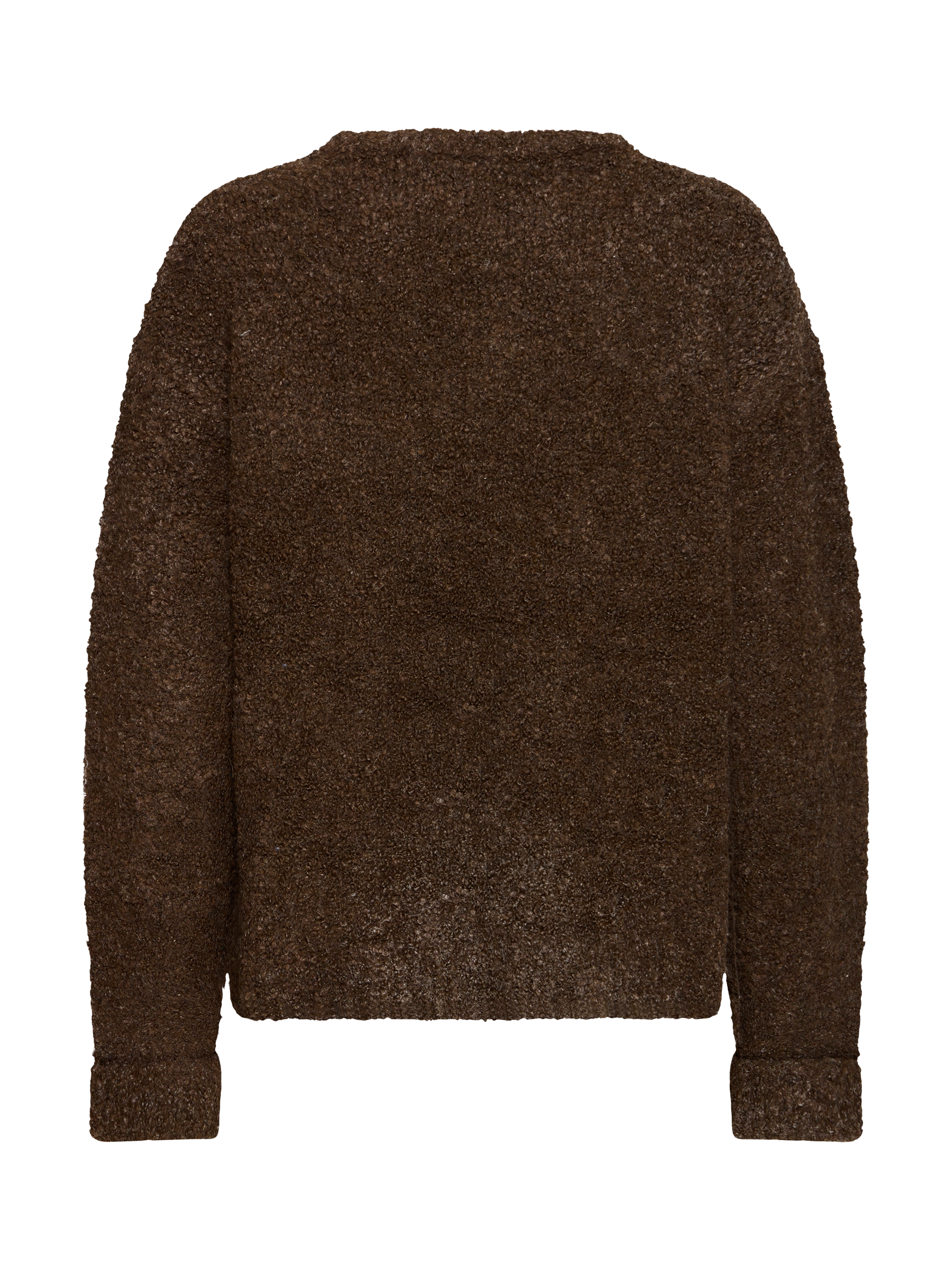 Product image 6 of 7, which shows ICHI Ihblarisa Jumper, Coffee Bean, XS