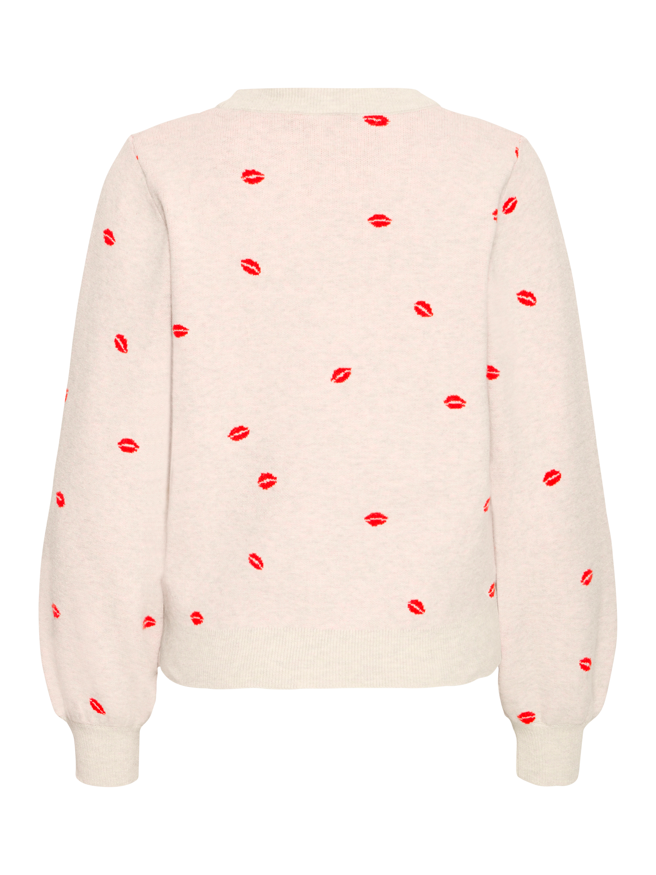 Product image 6 of 7, which shows ICHI Ihbrielle Jumper, Oatmeal Melange, XS